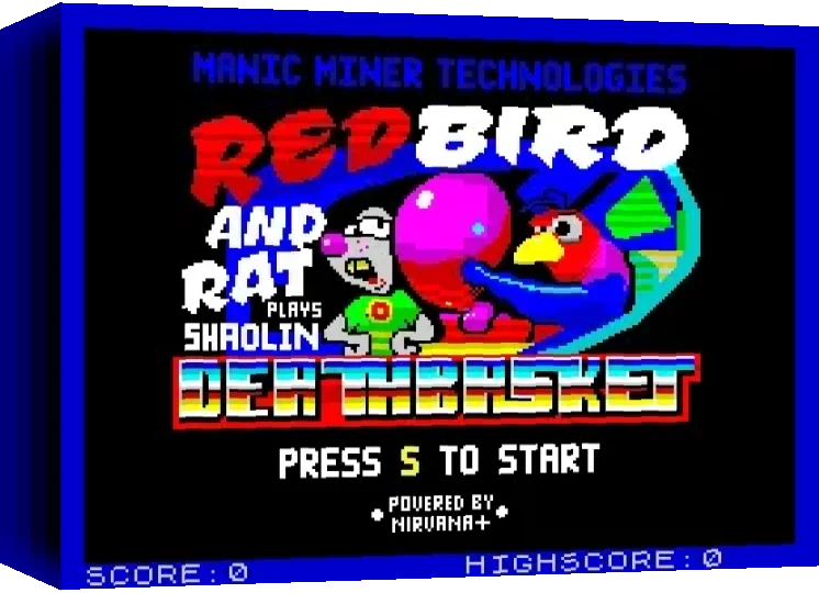 Redbird and Rat plays shaolin deathbasket — box-3D (WOR)