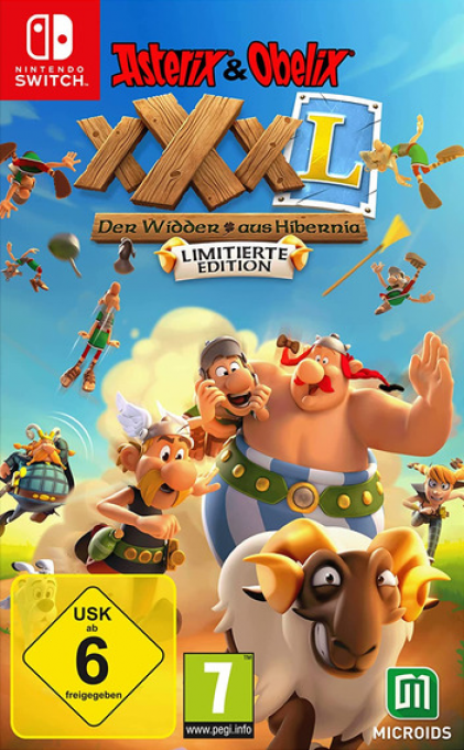 Asterix & Obelix XXXL - The Ram From Hibernia — box-2D (DE)