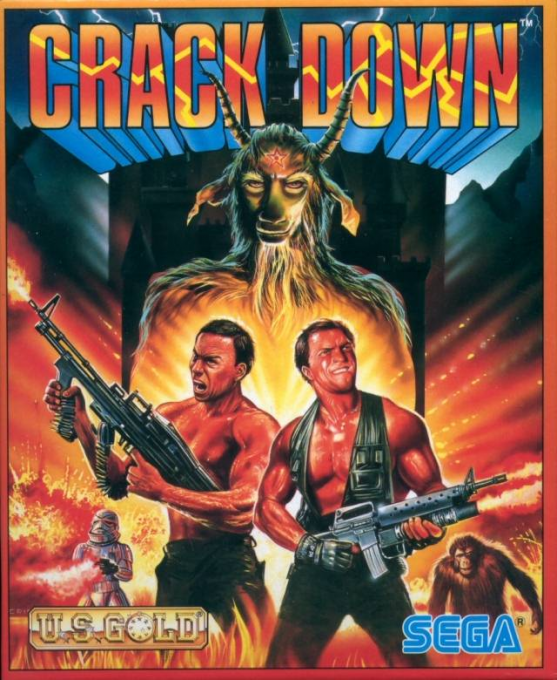 Crack Down box art