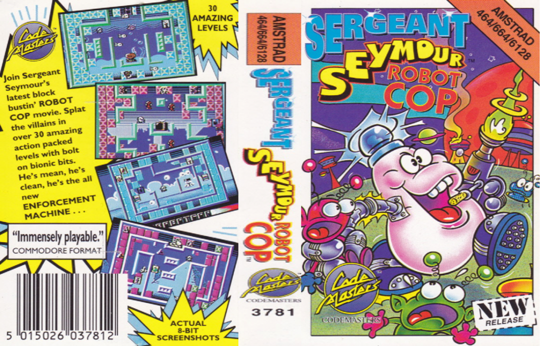 Sergeant Seymour Robotcop — box-texture (EU)