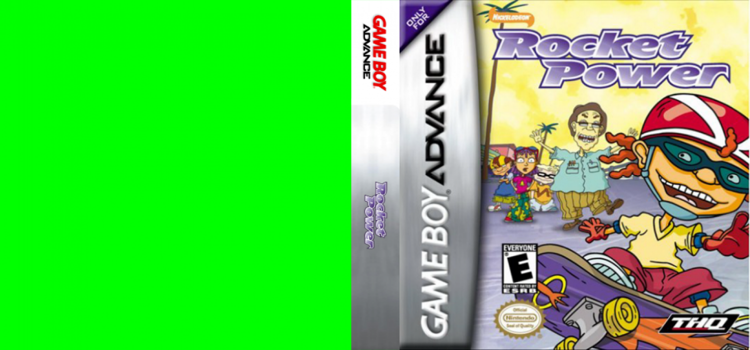 Rocket Power - Le Cauchemar d'Otto — box-texture (US)