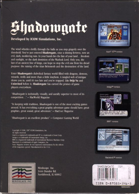 Shadowgate — box-2D-back (US)