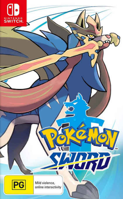 Pokémon Sword — box-2D (AU)