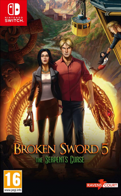 Broken Sword 5 - The Serpents Curse — box-2D (EU)