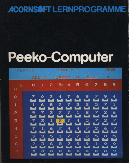 Peeko-computer box art