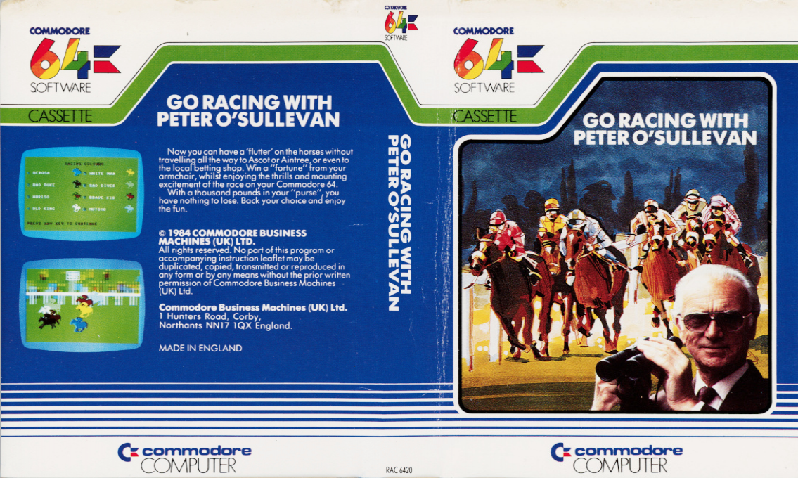 The Races : Go Racing with Peter O'Sullevan — box-texture (EU)