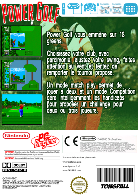 Power Golf — box-2D-back (FR)