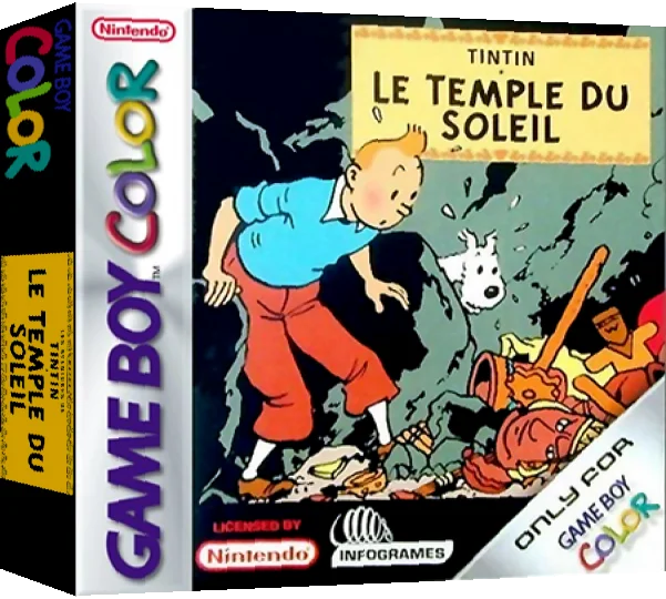 Tintin - Le Temple Du Soleil — box-3D (EU)