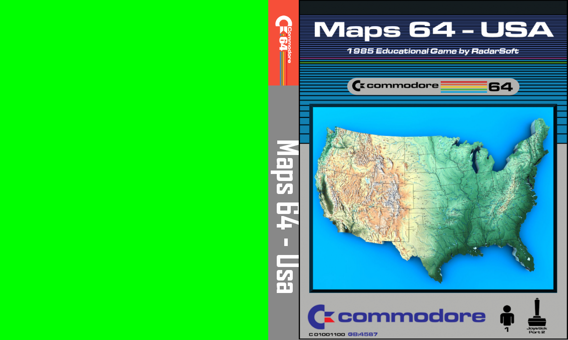 Maps 64 : USA — box-texture (CUS)