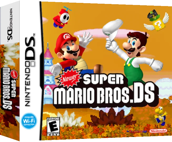 Newer Super Mario Bros DS — box-3D (US)