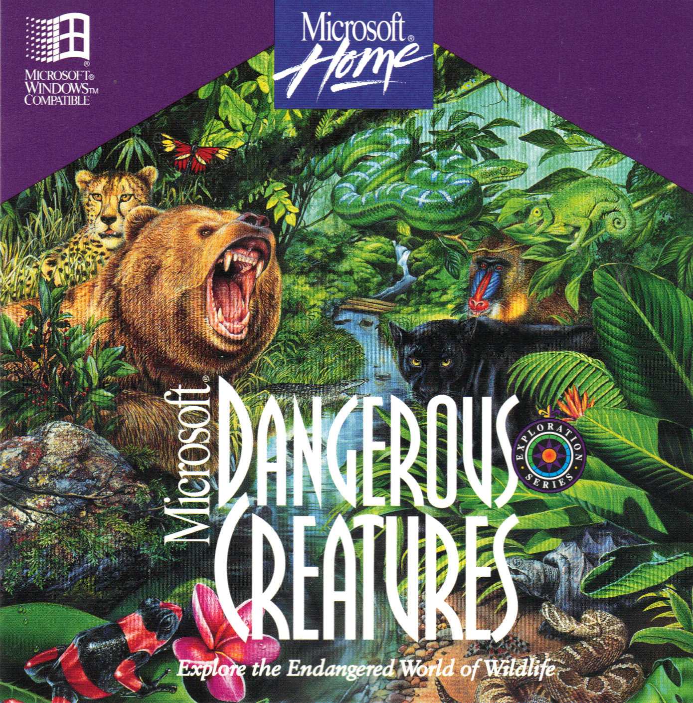 Microsoft Dangerous Creatures box art