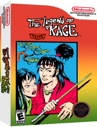 Legend Of Kage — box-3D (US)