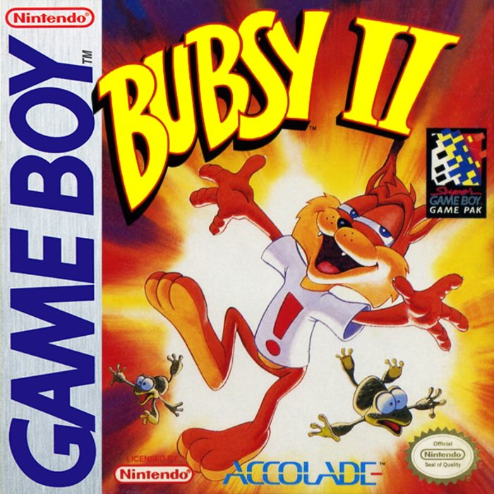 Bubsy 2 box art