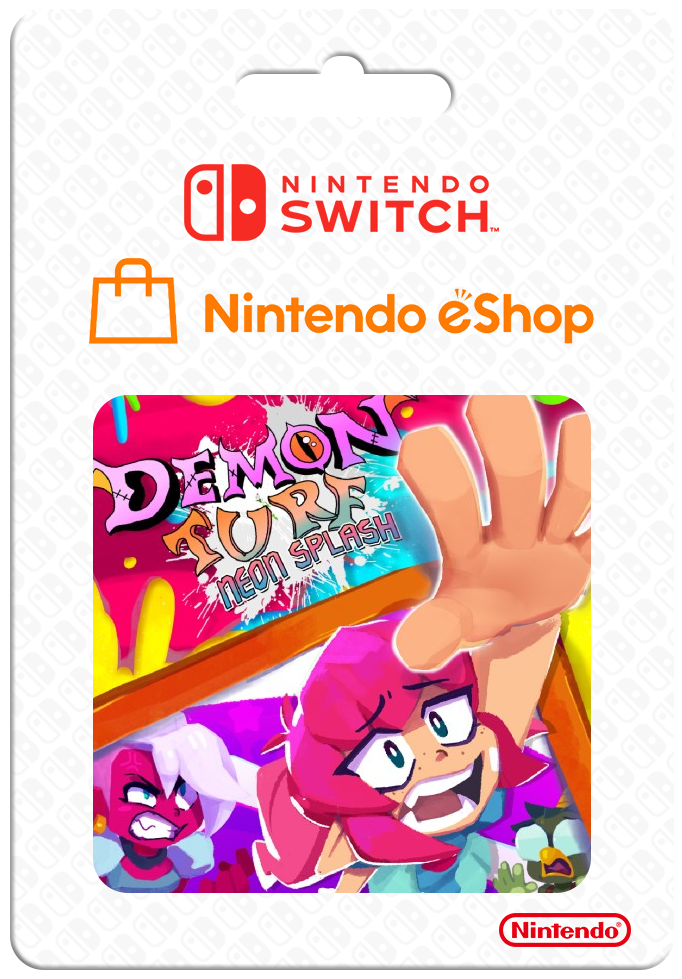 Demon Turf : Neon Splash — support-2D (CUS)