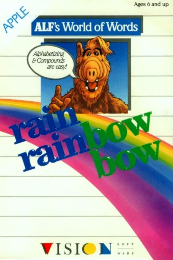 ALF's World of Words box art