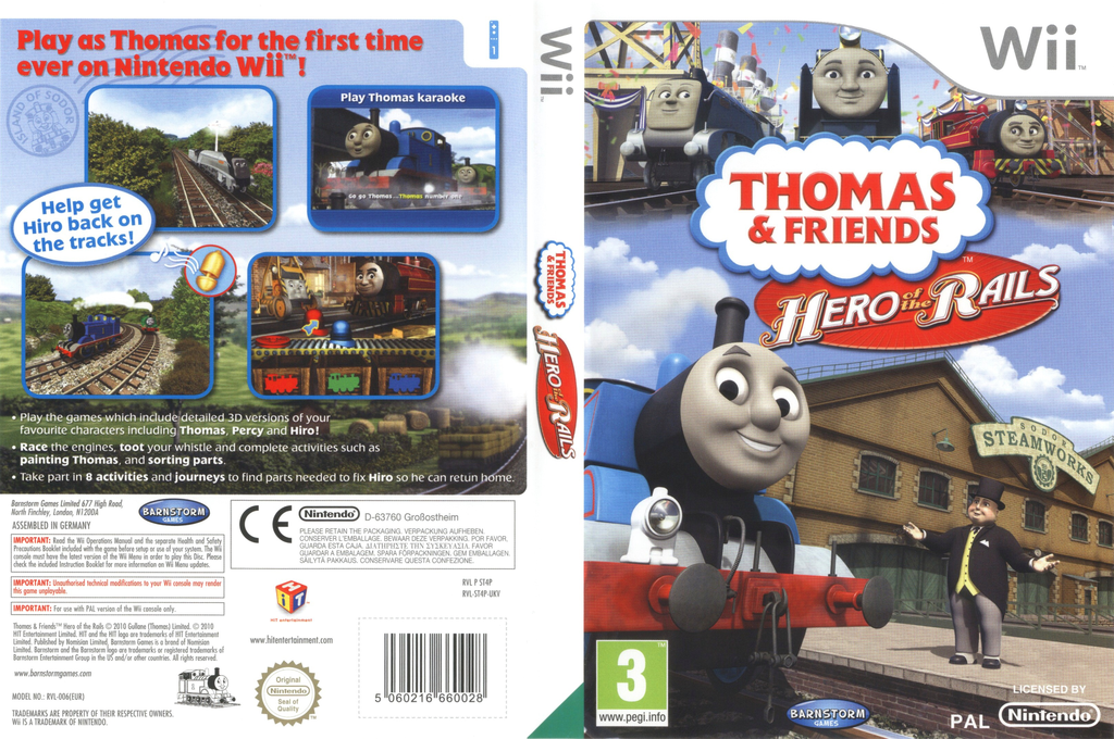 Thomas & Friends - Hero of the Rails — box-texture (EU)