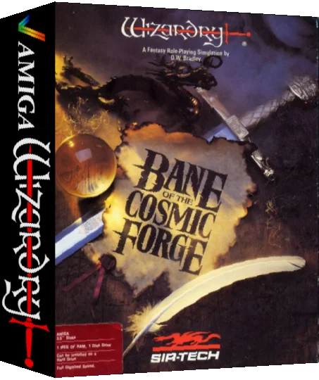 Wizardry - Bane of the Cosmic Forge — box-3D (US)