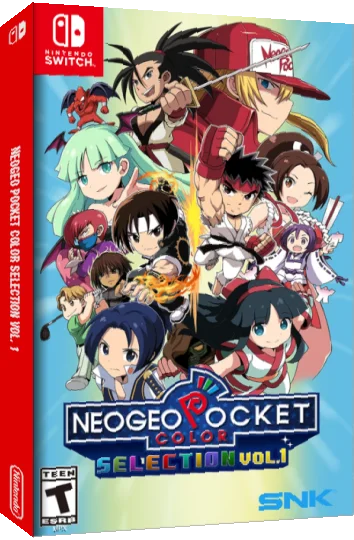 NEOGEO POCKET COLOR SELECTION VOL. 1 — box-3D (US)