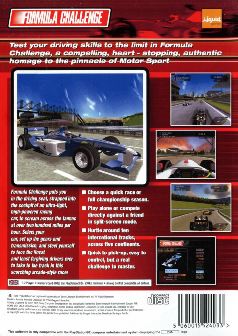 Formula Challenge — box-2D-back (EU)