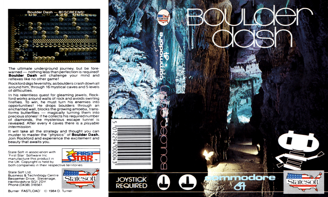 Boulder Dash — box-texture (EU)