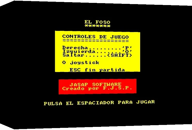 Foso, El — box-3D (WOR)
