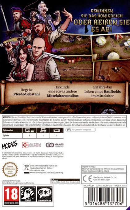 Rustler - Grand Theft Horse — box-2D-back (DE)