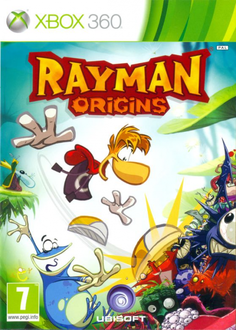 Rayman Origins — box-2D (EU)