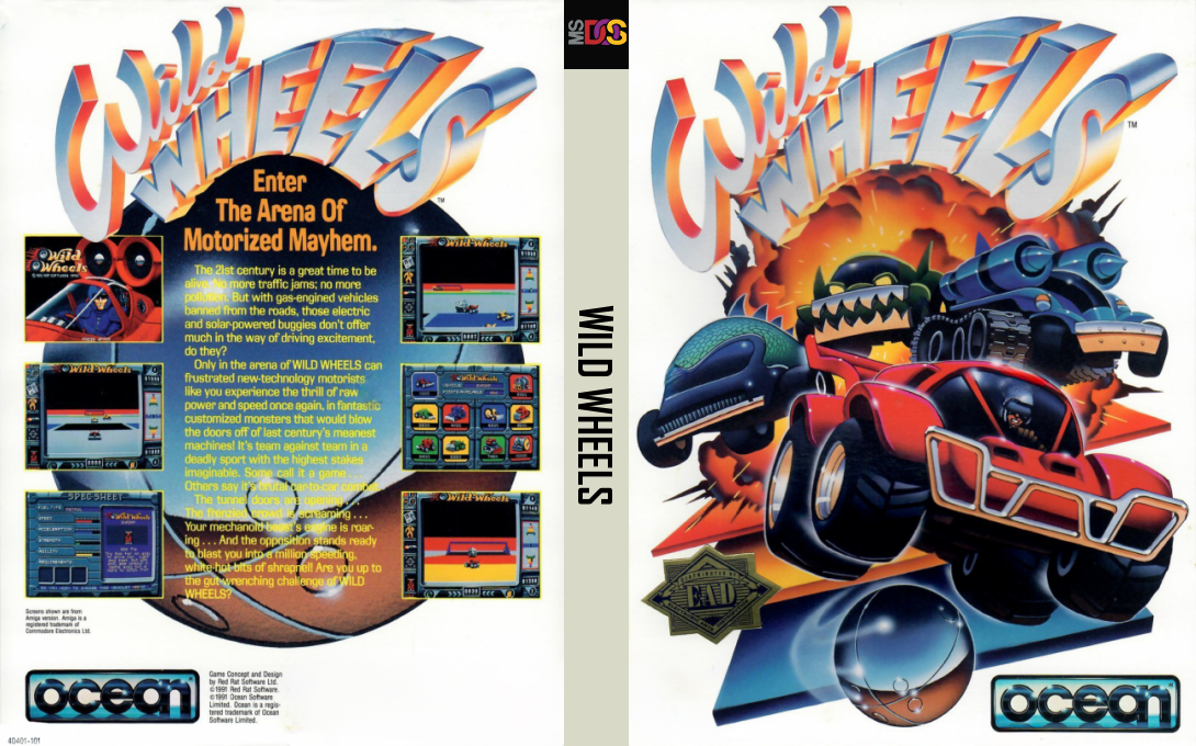 Wild Wheels — box-texture (US)