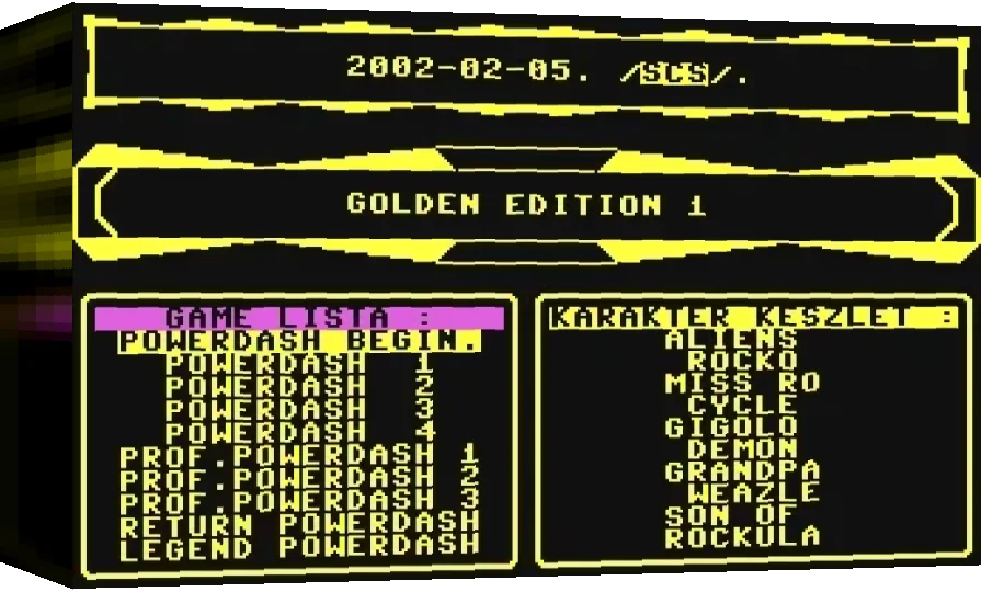 Golden Edition 01 — box-3D (WOR)