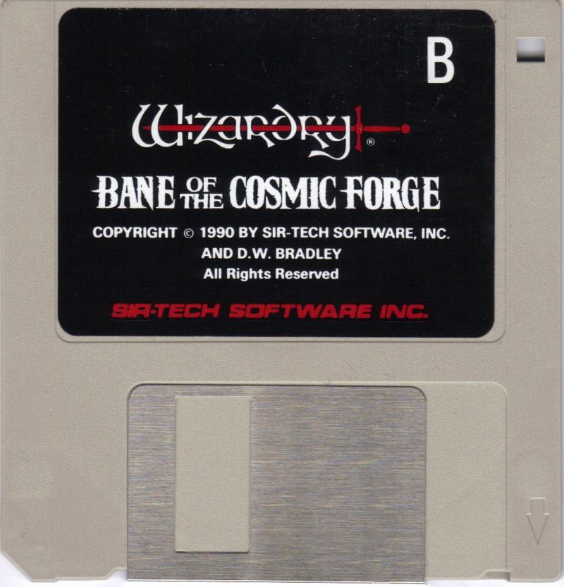 Wizardry VI: Bane of the Cosmic Forge — support-2D (WOR)