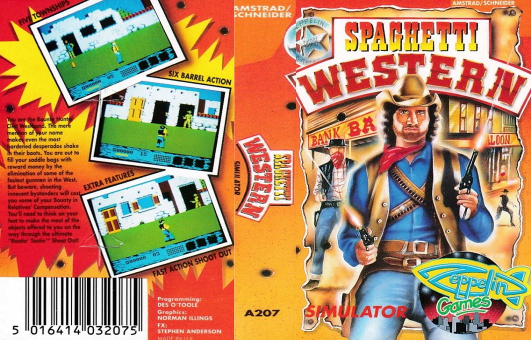 Spaghetti Western Simulator — box-texture (EU)