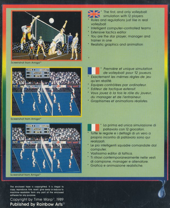 Volleyball Simulator — box-2D-back (EU)