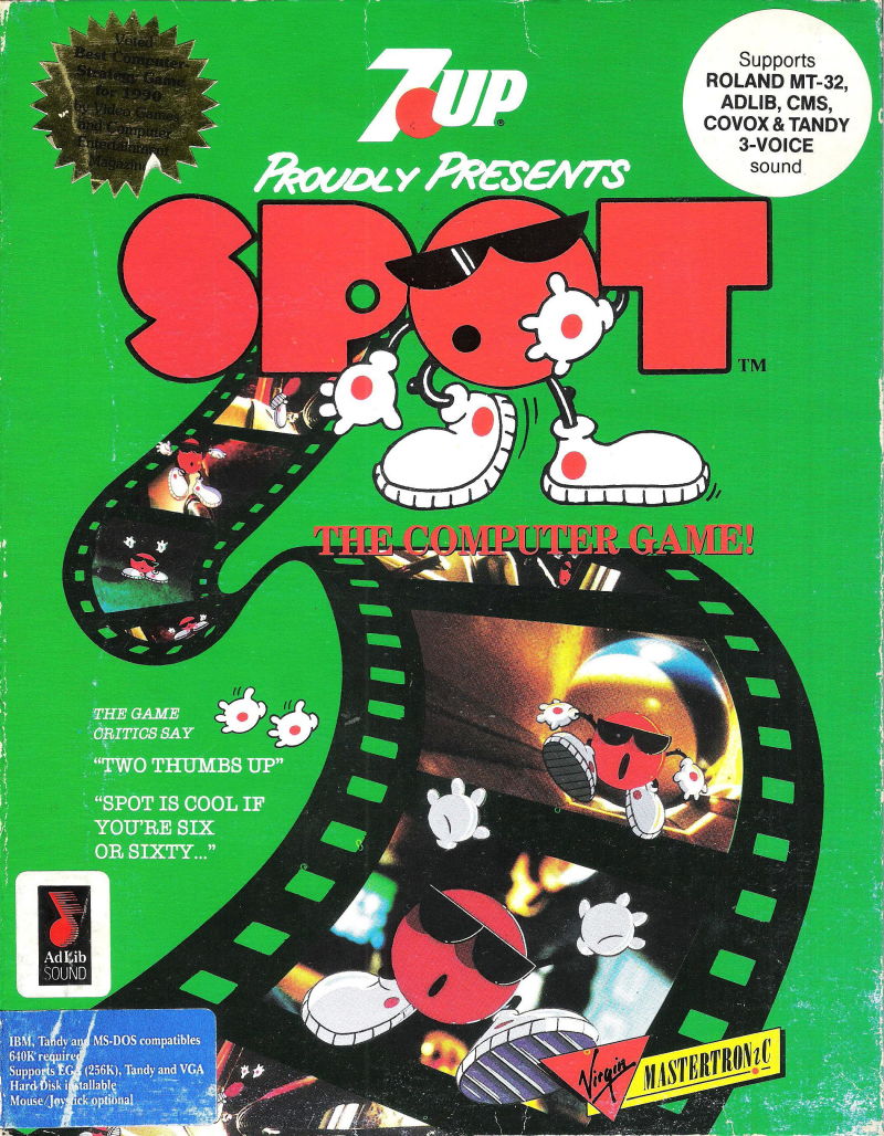 Spot box art