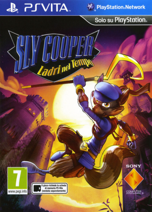 Sly Cooper - Thieves in Time — box-2D (IT)