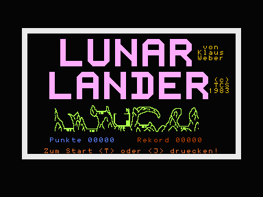 Lunar Lander — sstitle (WOR)