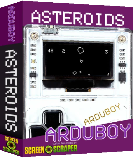 ASTEROIDS — box-3D (SS)