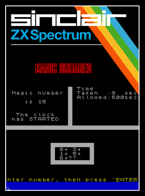 Magic Squares box art