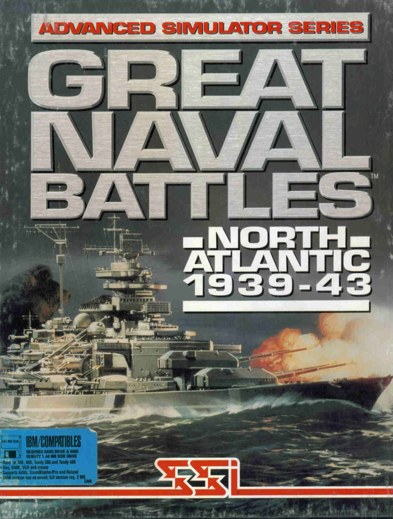 Great Naval Battles I: North Atlantic 1939-43 box art