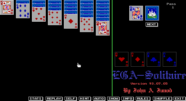 EGA Solitaire — sstitle (WOR)