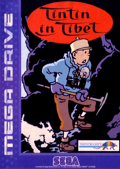 Tintin Au Tibet box art