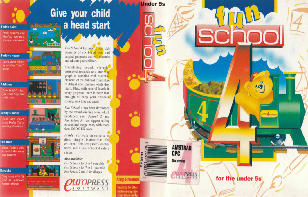 Fun School 4 - For The Under 5s — box-texture (EU)
