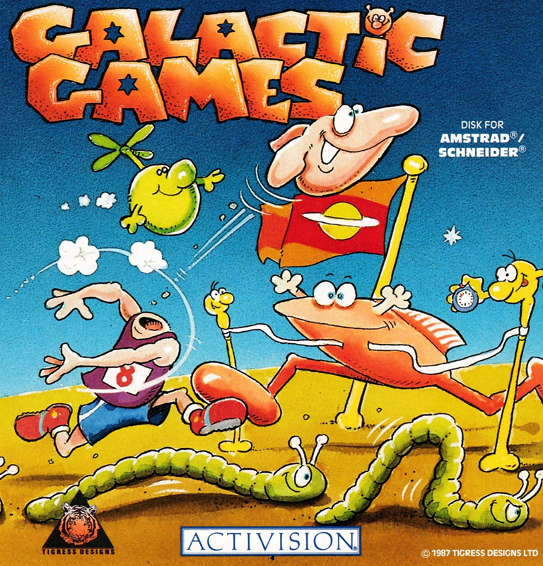 Galactic Games box art