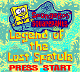 SpongeBob SquarePants : Legend of the Lost Spatula — sstitle (WOR)
