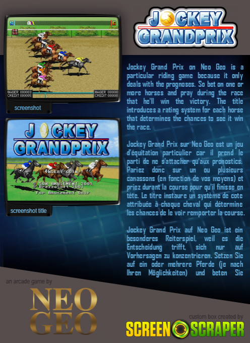 Jockey Grand Prix — box-2D-back (SS)