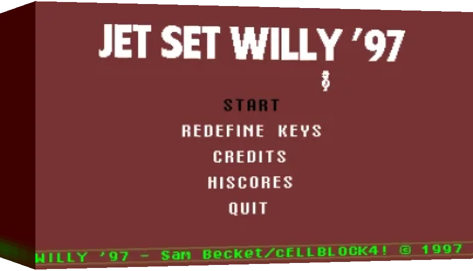 Jet Set Willy '97 — box-3D (WOR)
