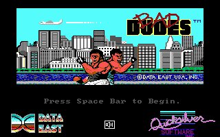 Bad Dudes — sstitle (US)