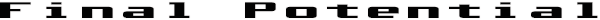 Final Potential — wheel (CUS)