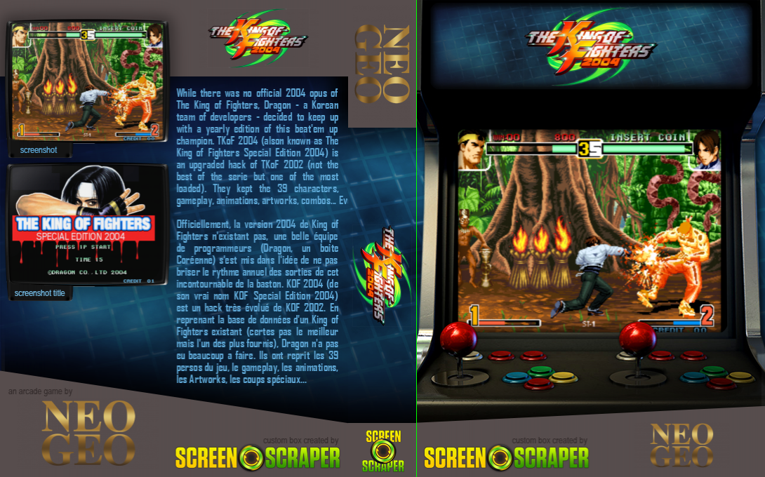 The King of Fighters 2004 — box-texture (SS)