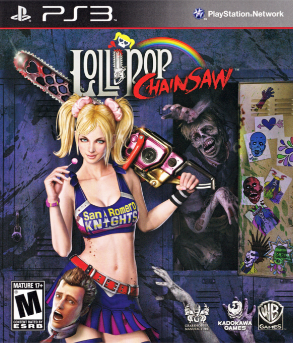 Lollipop Chainsaw box art