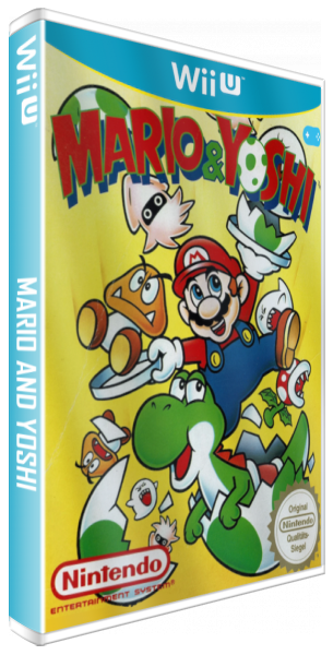 Mario & Yoshi — box-3D (CUS)